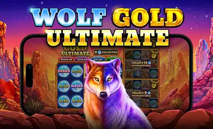 Wolf Gold Ultimate official Pragmatic Play artwork