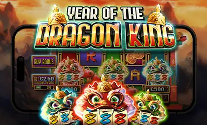 Year of the Dragon King official Pragmatic Play artwork