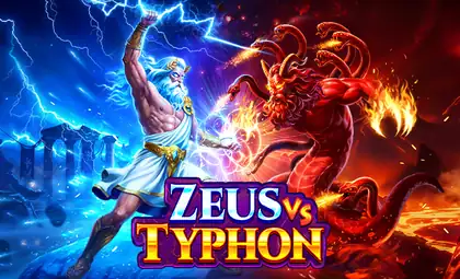 Zeus vs Typhon official Pragmatic Play artwork
