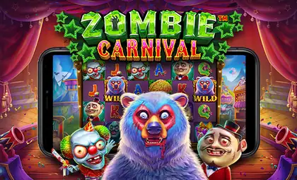 Zombie Carnival official Pragmatic Play artwork
