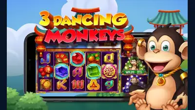 3 Dancing Monkeys slot artwork