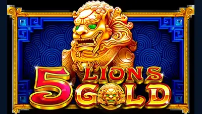 5 Lions Gold slot artwork