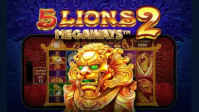 5 Lions Megaways™ 2 slot artwork