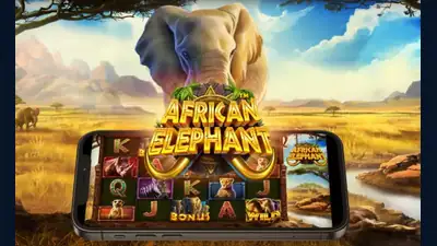 African Elephant slot artwork