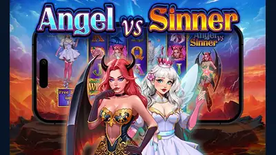 Angel vs Sinner slot artwork