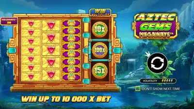 Aztec Gems Megaways™ slot artwork