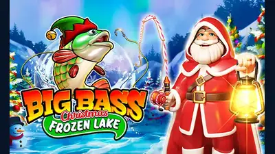 Big Bass Christmas – Frozen Lake slot artwork