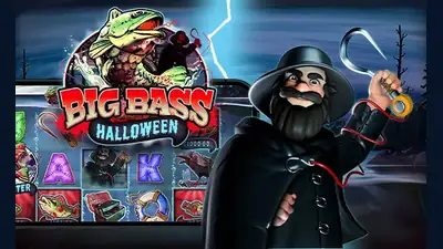 Big Bass Halloween slot artwork