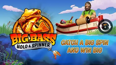 Big Bass – Hold & Spinner slot artwork
