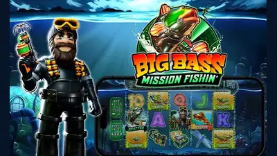 Big Bass Mission Fishin’ slot artwork
