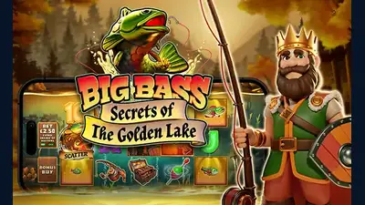 Big Bass Secrets of the Golden Lake slot artwork