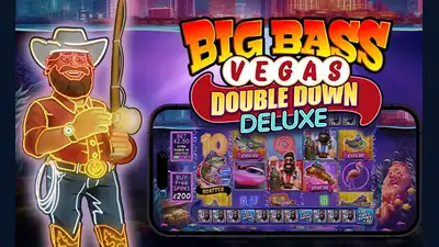 Big Bass Vegas Double Down Deluxe slot artwork