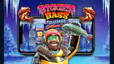 Bigger Bass Blizzard – Christmas Catch slot artwork
