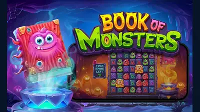 Book of Monsters slot artwork