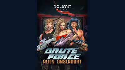 Brute Force: Alien Onslaught slot artwork