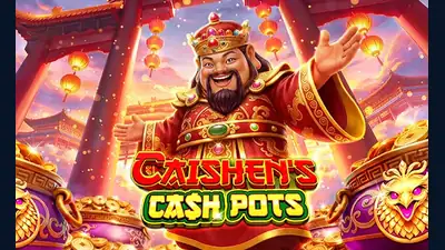 Caishen’s Cash Pots slot artwork