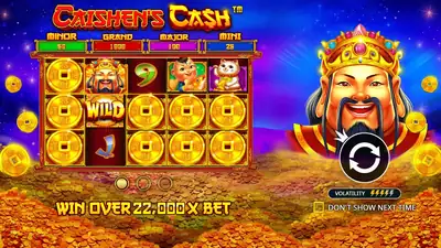 Caishen’s Cash slot artwork