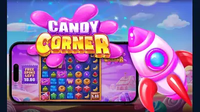 Candy Corner slot artwork