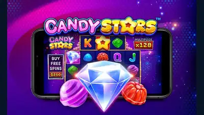 Candy Stars slot artwork