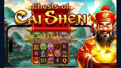 Chests of Cai Shen slot artwork
