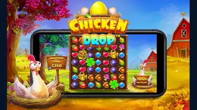 Chicken Drop slot artwork