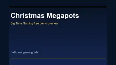 Christmas Megapots slot artwork