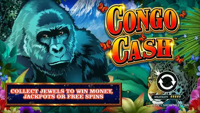 Congo Cash slot artwork