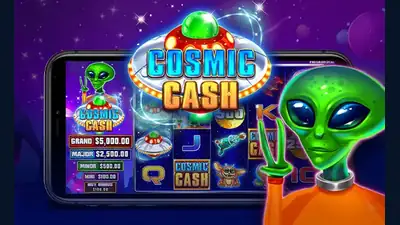 Cosmic Cash slot artwork