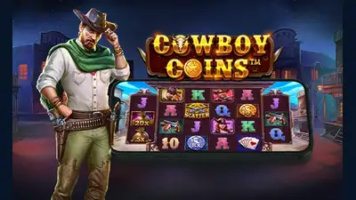 Cowboy Coins slot artwork