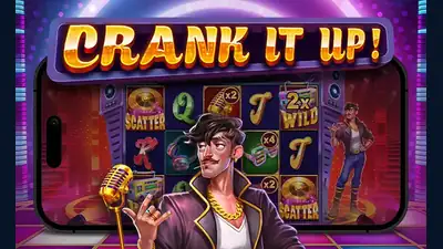Crank It Up slot artwork