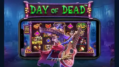 Day of Dead slot artwork