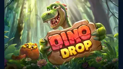 Dino Drop slot artwork