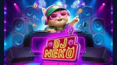 DJ Neko slot artwork