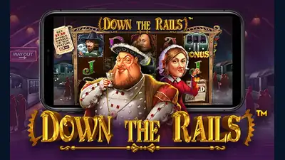 Down the Rails slot artwork