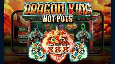 Dragon King Hot Pots slot artwork