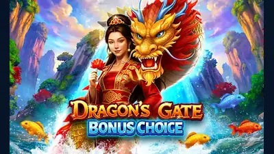Dragon’s Gate – Bonus Choice slot artwork