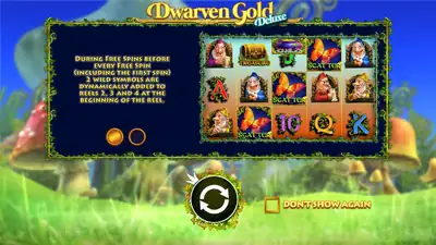 Dwarven Gold Deluxe slot artwork