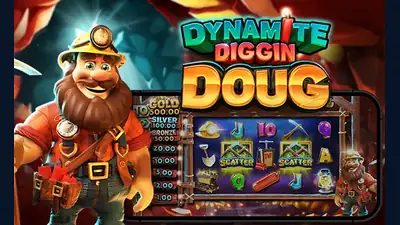 Dynamite Diggin Doug slot artwork