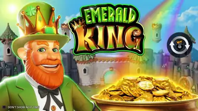Emerald King slot artwork