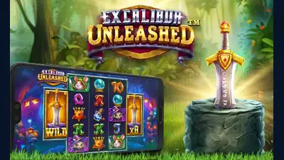 Excalibur Unleashed slot artwork