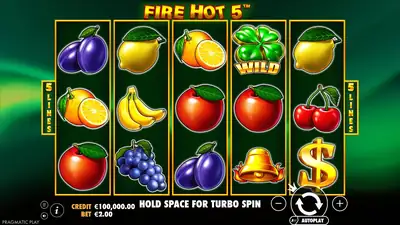 Fire Hot 5 slot artwork