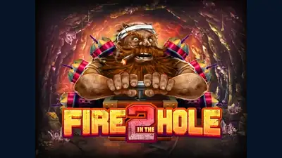 Fire in the Hole 2 slot artwork