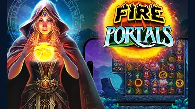 Fire Portals slot artwork
