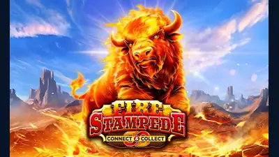 Fire Stampede slot artwork