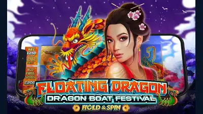 Floating Dragon – Dragon Boat Festival slot artwork