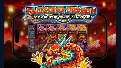 Floating Dragon – Year of the Snake slot artwork