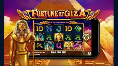 Fortune of Giza slot artwork