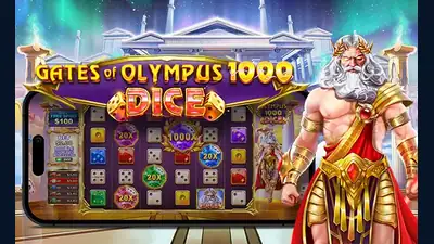 Gates of Olympus 1000 Dice slot artwork