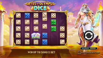 Gates of Olympus Dice slot artwork