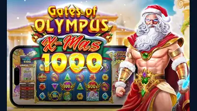 Gates of Olympus Xmas 1000 slot artwork